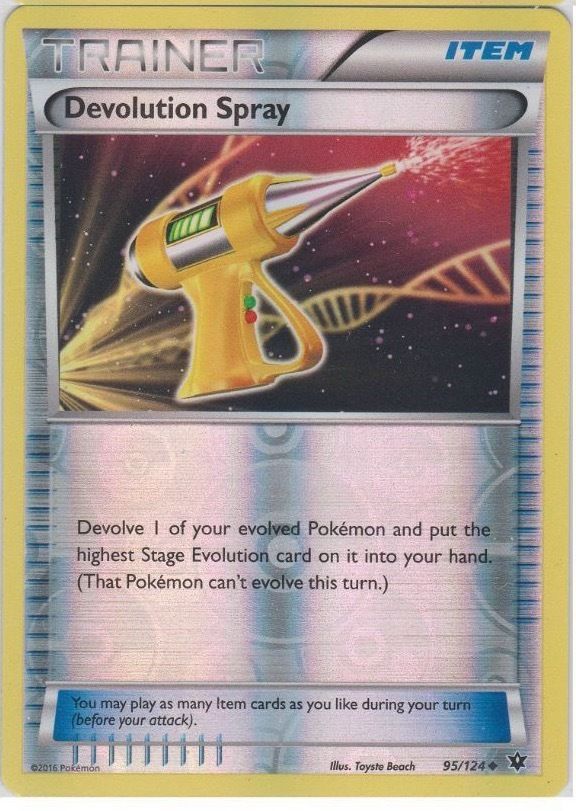 Devolution Spray - 95/124 - Uncommon - Reverse Holo